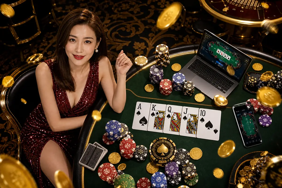 lvking cara main Teen Patti tangan kad
